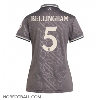 Billige Fotballdrakt Real Madrid Jude Bellingham #5 Replika Tredjedrakt Dame 2024-25 Kortermet